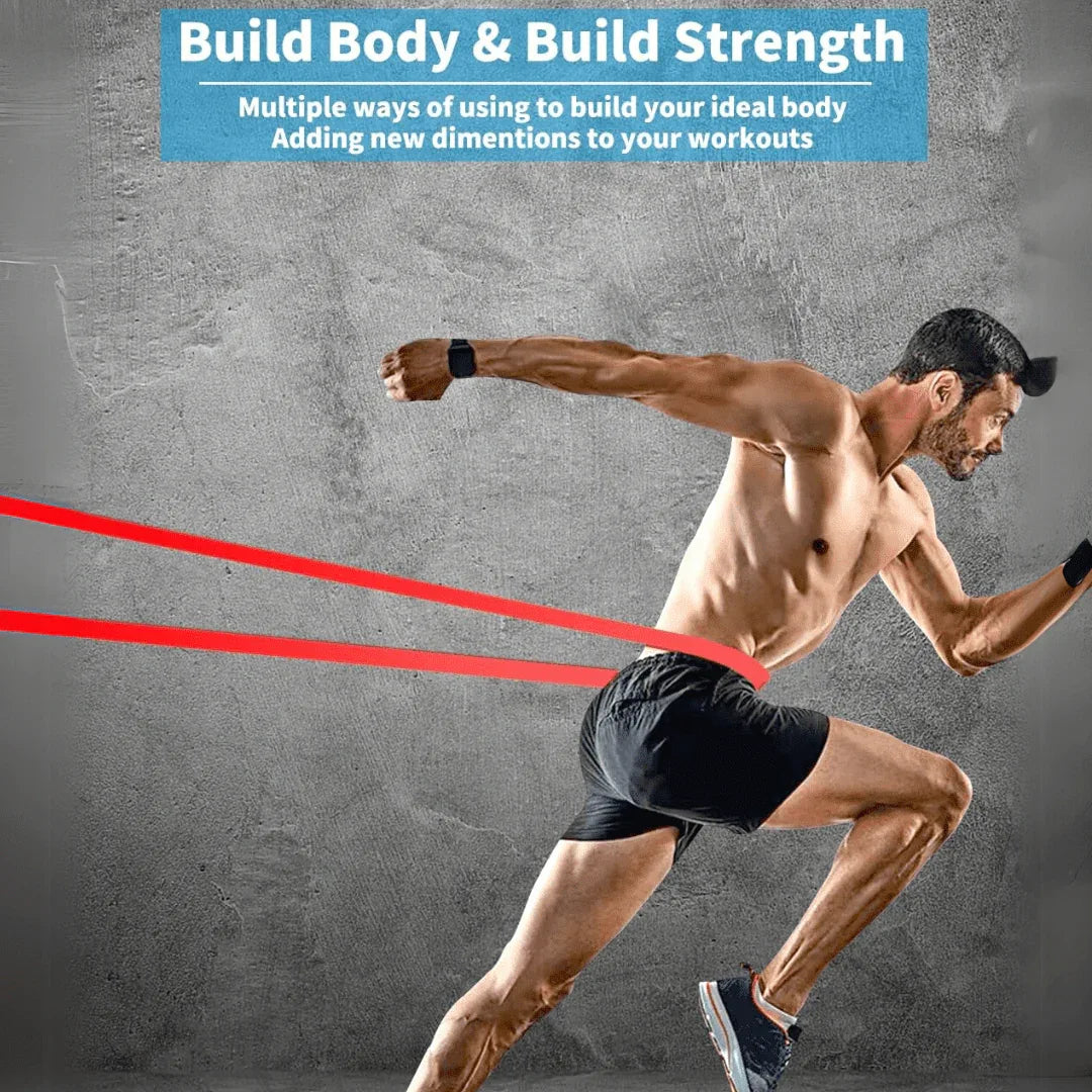 Resistforce™ – Bandes Élastiques pour Tractions, Musculation & Renforcement - Rondor