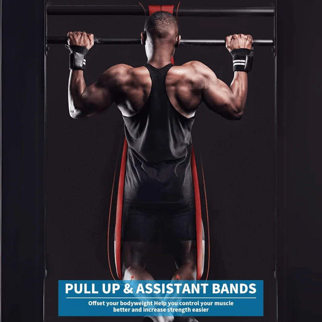 Resistforce™ – Bandes Élastiques pour Tractions, Musculation & Renforcement - Rondor