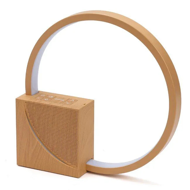 Réveil Lumineux Multifonction – Lampe Tactile avec Bruits Blancs & Wake - Up Light - Rondor