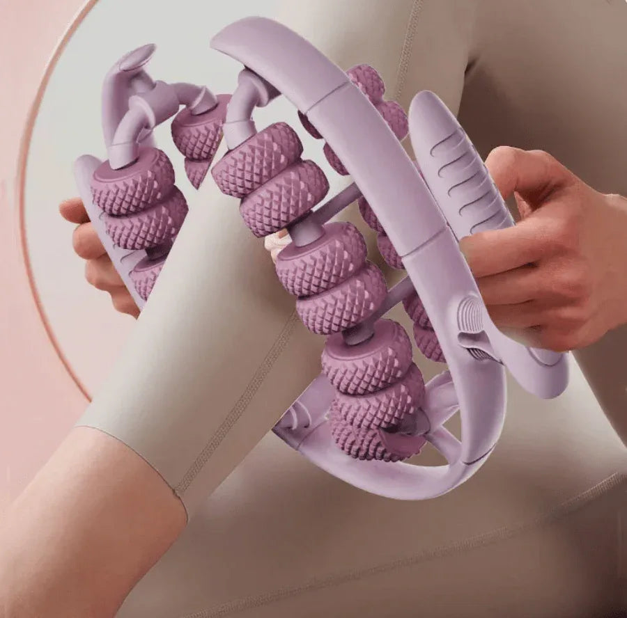 3-IN-1 MASSAGEROLLE: CELLULITE – SCHWERE BEINE – WASSERRETENTION ...
