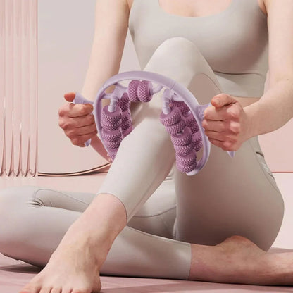 ROULEAU MASSAGE 3 EN 1 : CELLULITE - JAMBES LOURDES - RÉTENTION D'EAU - Rondor