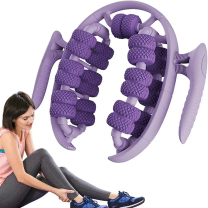 ROULEAU MASSAGE 3 EN 1 : CELLULITE - JAMBES LOURDES - RÉTENTION D'EAU - Rondor