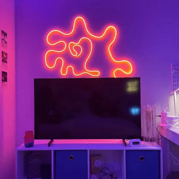 Ruban Néon LED Flexible Design Ondulé RGBIC - Rondor