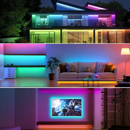 Ruban Néon LED Flexible Design Ondulé RGBIC - Rondor