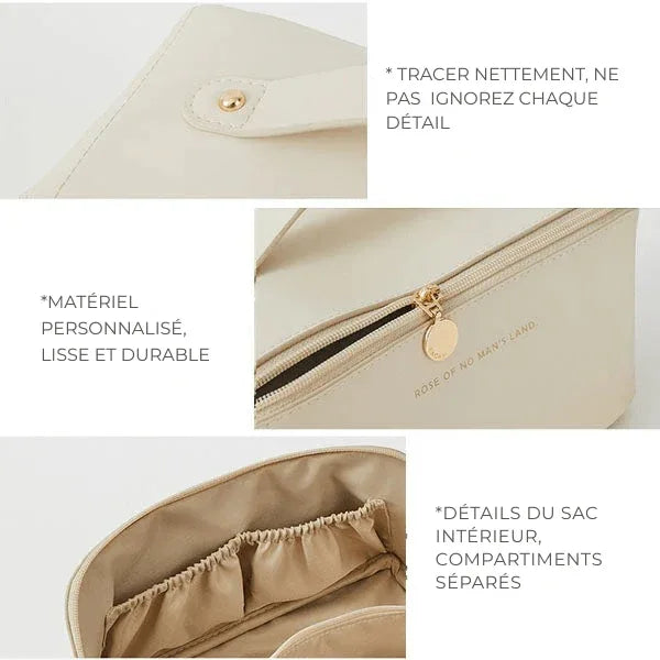 Sac à cosmétiques de voyage grande capacité - Rondor
