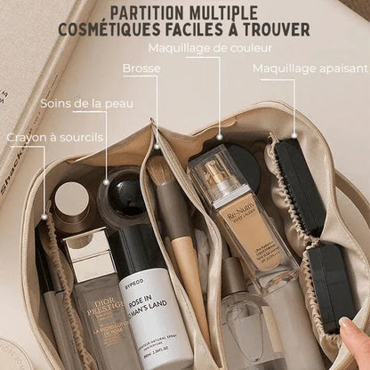 Sac à cosmétiques de voyage grande capacité - Rondor