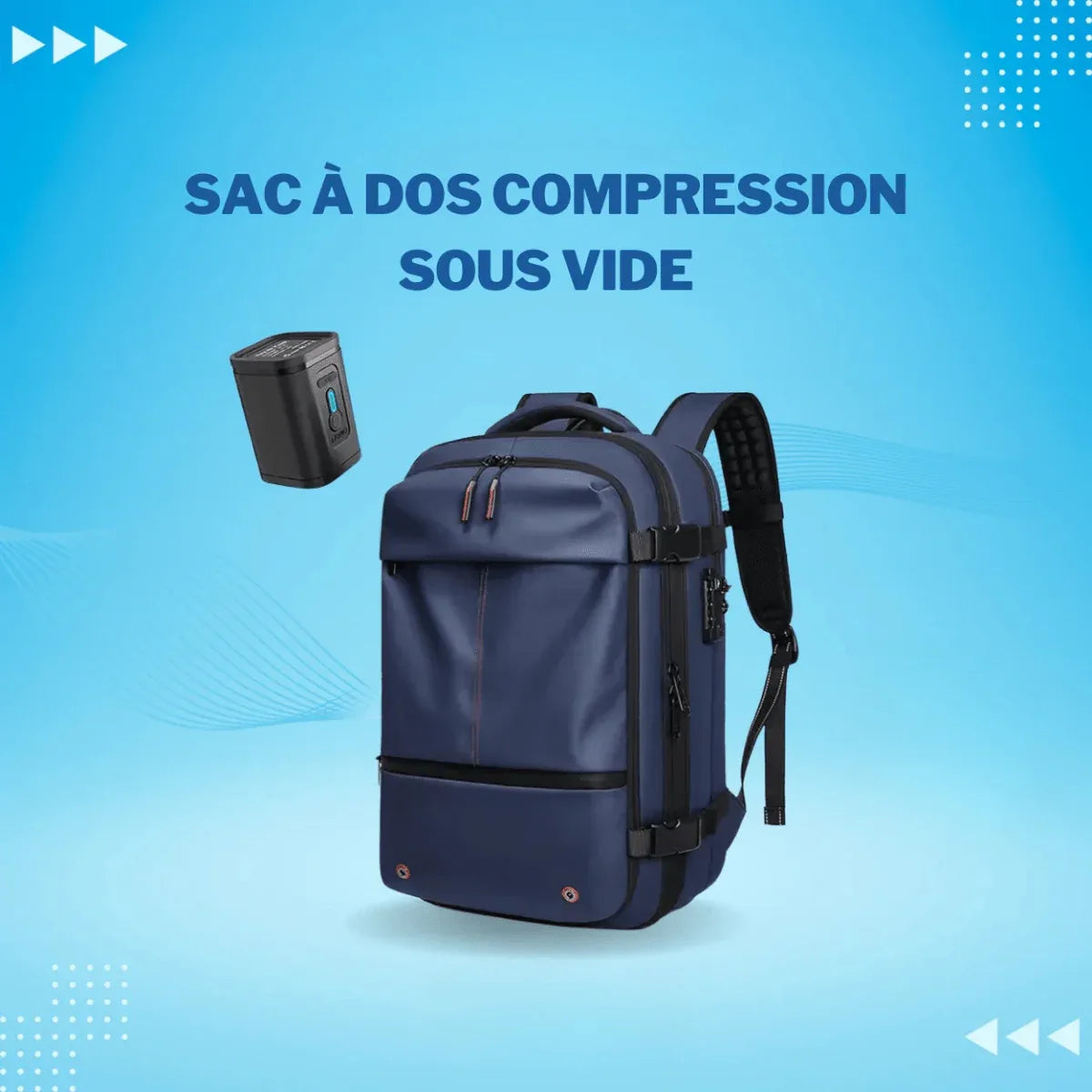 Sac à Dos Compression Sous Vide - Rondor