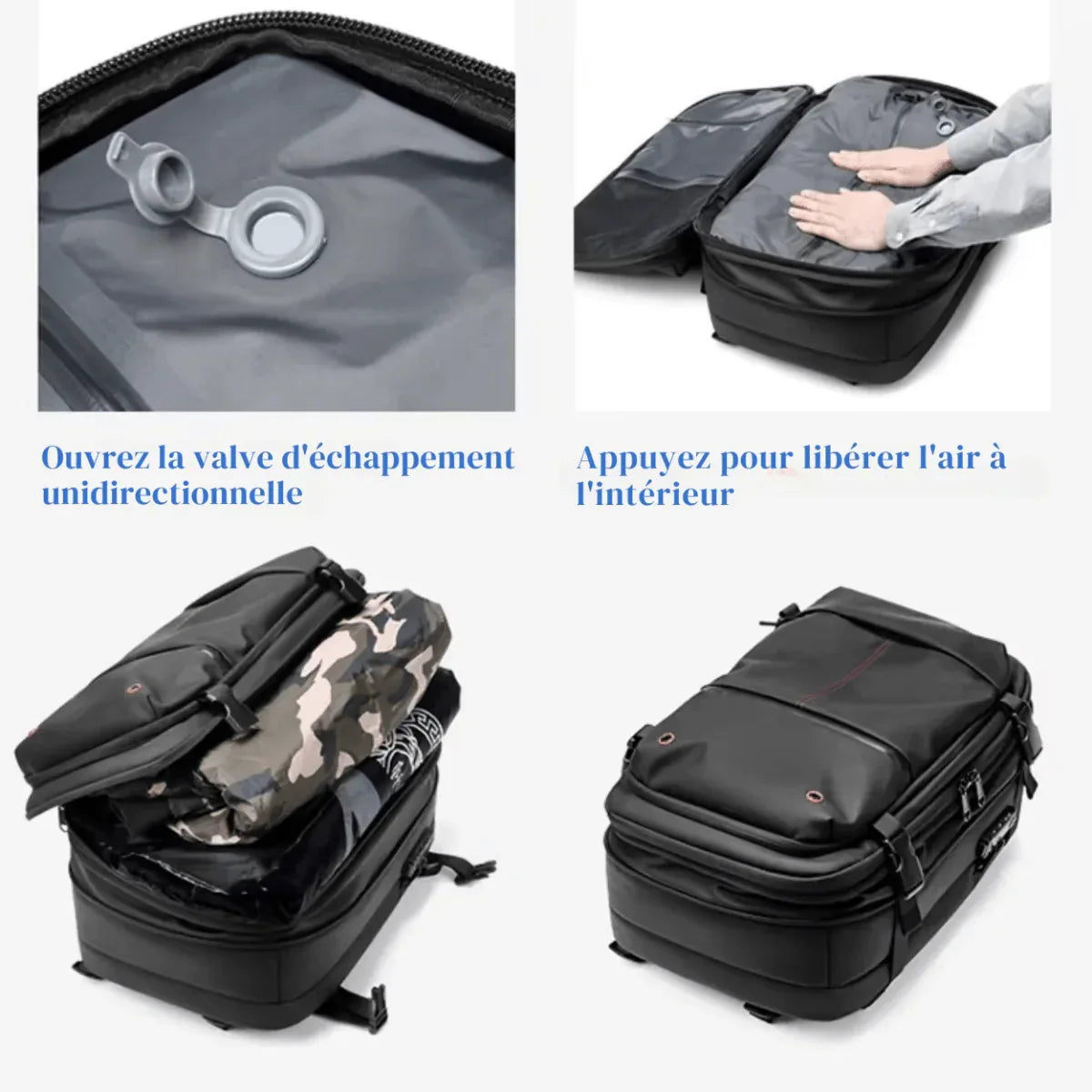 Sac à Dos Compression Sous Vide - Rondor