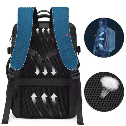 Sac à Dos de Voyage Cabine Avion™ – Extensible, USB & Compatible Bagage Cabine | RONDOR - Rondor