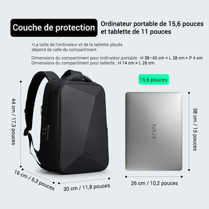 Sac à Dos Intelligent à Coque Rigide et Extensible – Voyage, Travail, Quotidien | RONDOR - Rondor
