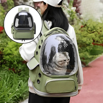 Sac à Dos pour Chat - Bulle Transparente | JuJuCatPack™ - Rondor