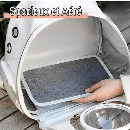 Sac à Dos pour Chat - Grande fenêtre (Avec ou sans Bulle) | JuJuViewBag™ - Rondor