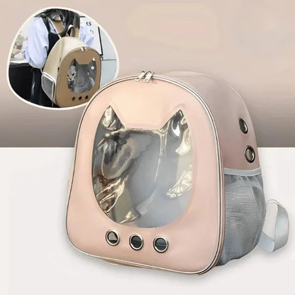 Sac à Dos pour Chat - Grande fenêtre (Avec ou sans Bulle) | JuJuViewBag™ - Rondor