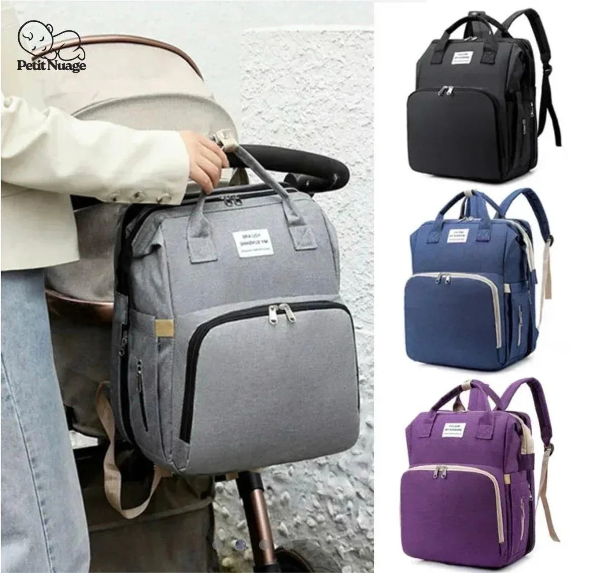 Sac à langer bébé – Grande capacité & multi - fonction | RONDOR - Rondor
