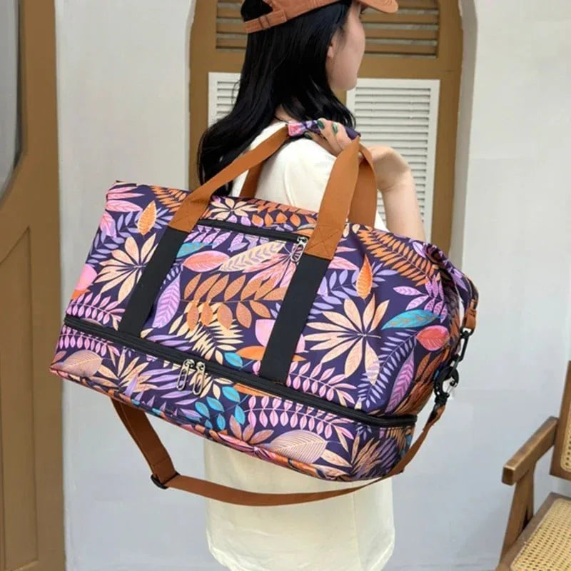 Sac de sport et de voyage femme - Floral - RONDOR - Rondor