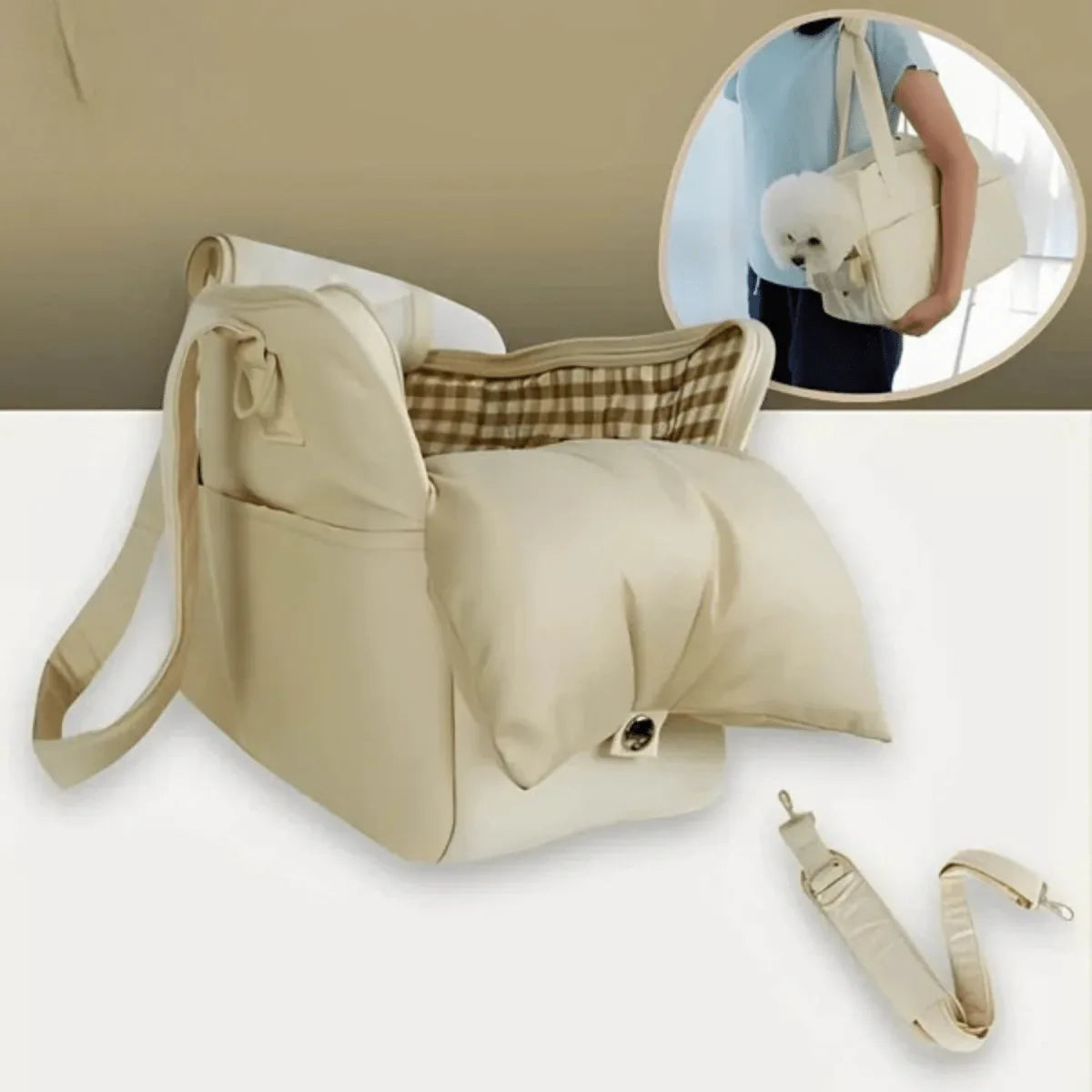 Sac de Transport pour Petit Chien (ou Chat) - Jusqu'à 6kg max | RONDOR - Rondor
