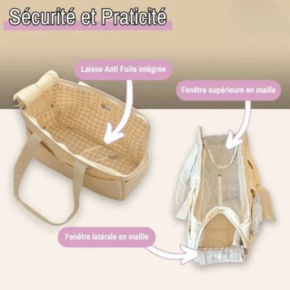 Sac de Transport pour Petit Chien (ou Chat) - Jusqu'à 6kg max | RONDOR - Rondor