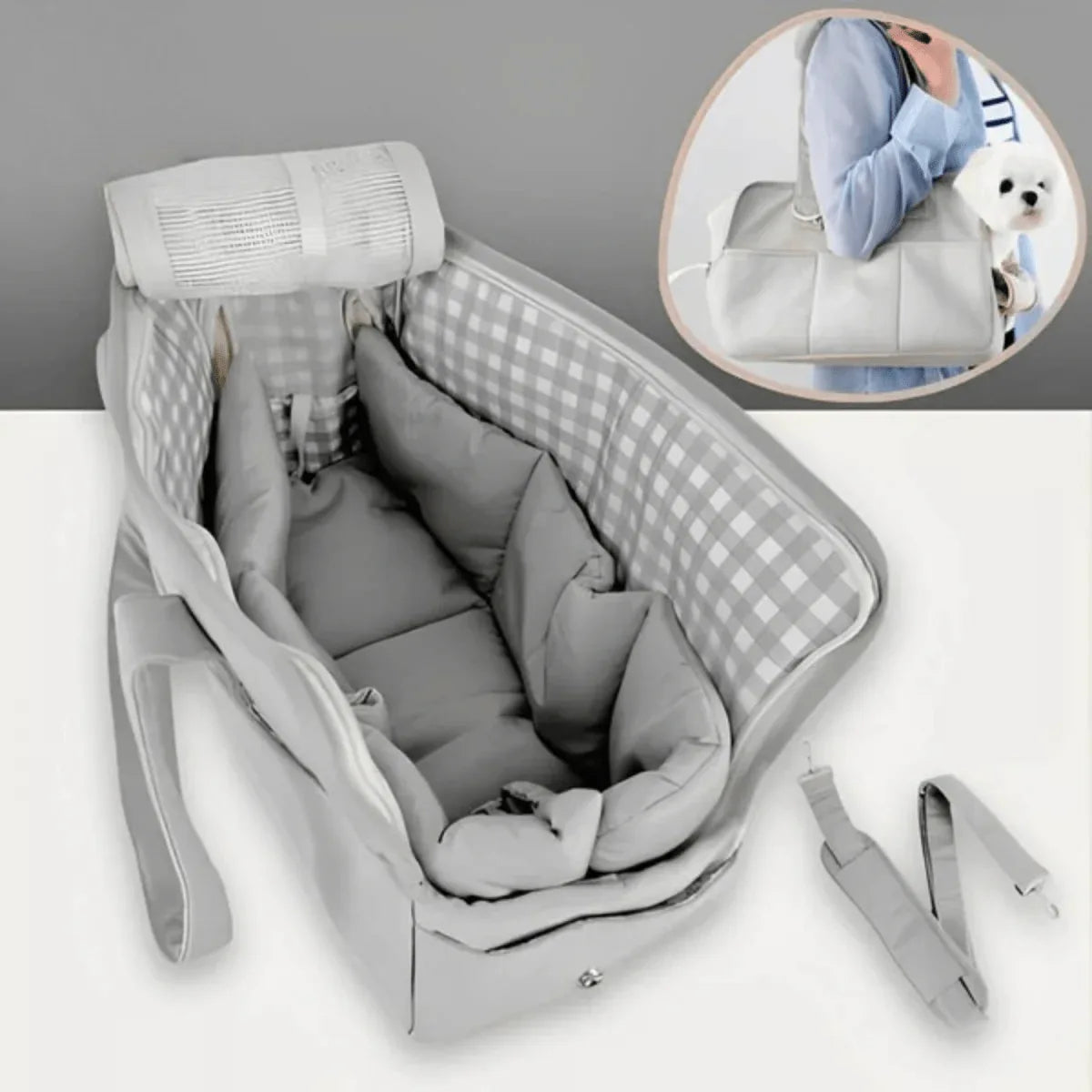 Sac de Transport pour Petit Chien (ou Chat) - Jusqu'à 6kg max | RONDOR - Rondor