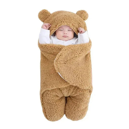Sacco Nanna Bébé Rassivo™ – Couverture en Polaire Ours d’Hiver - Rondor