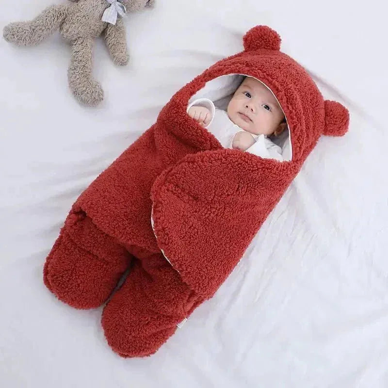 Sacco Nanna Bébé Rassivo™ – Couverture en Polaire Ours d’Hiver - Rondor