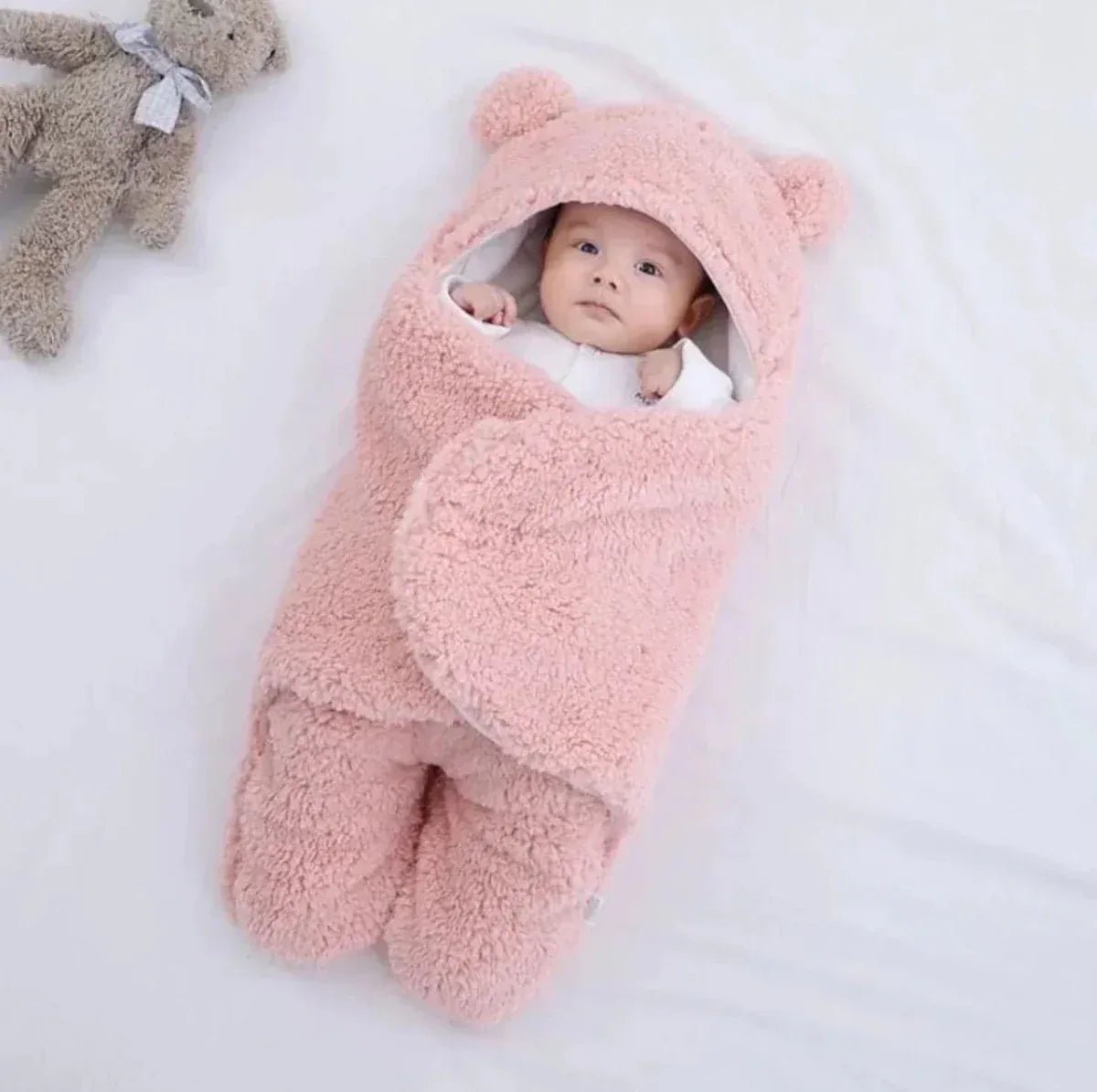 Sacco Nanna Bébé Rassivo™ – Couverture en Polaire Ours d’Hiver - Rondor