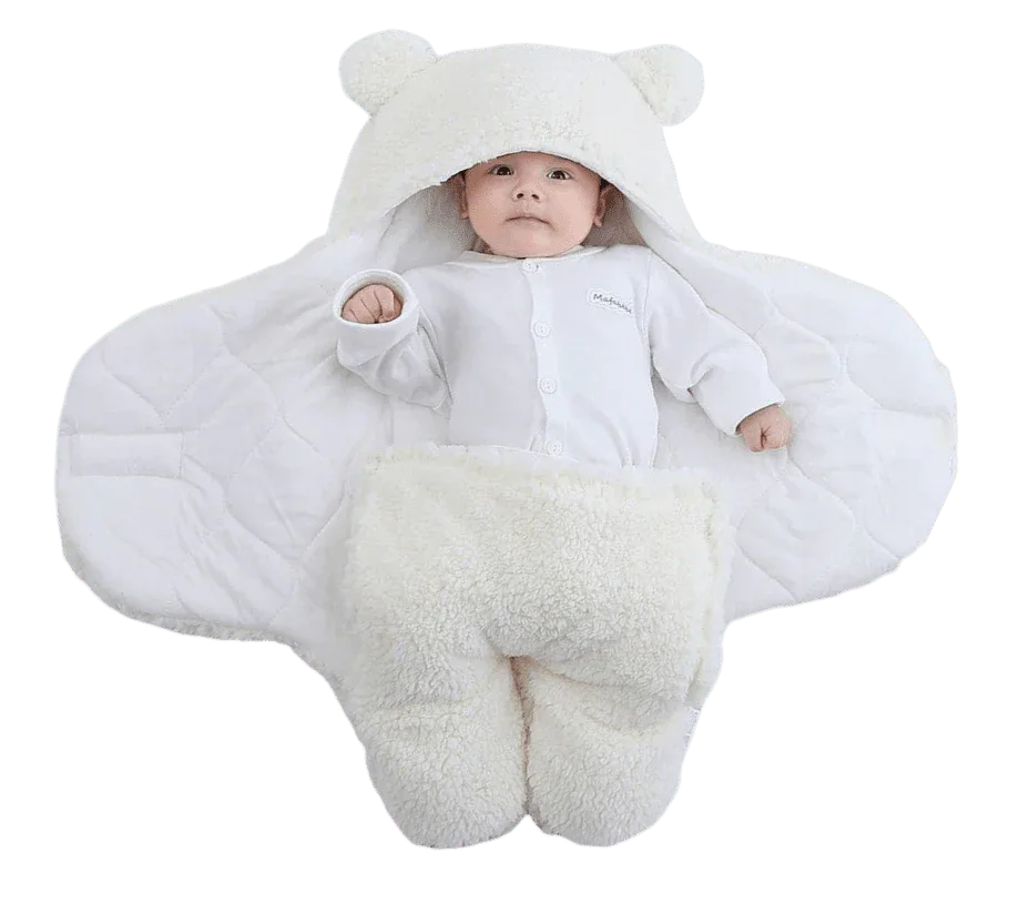 Sacco Nanna Bébé Rassivo™ – Couverture en Polaire Ours d’Hiver - Rondor