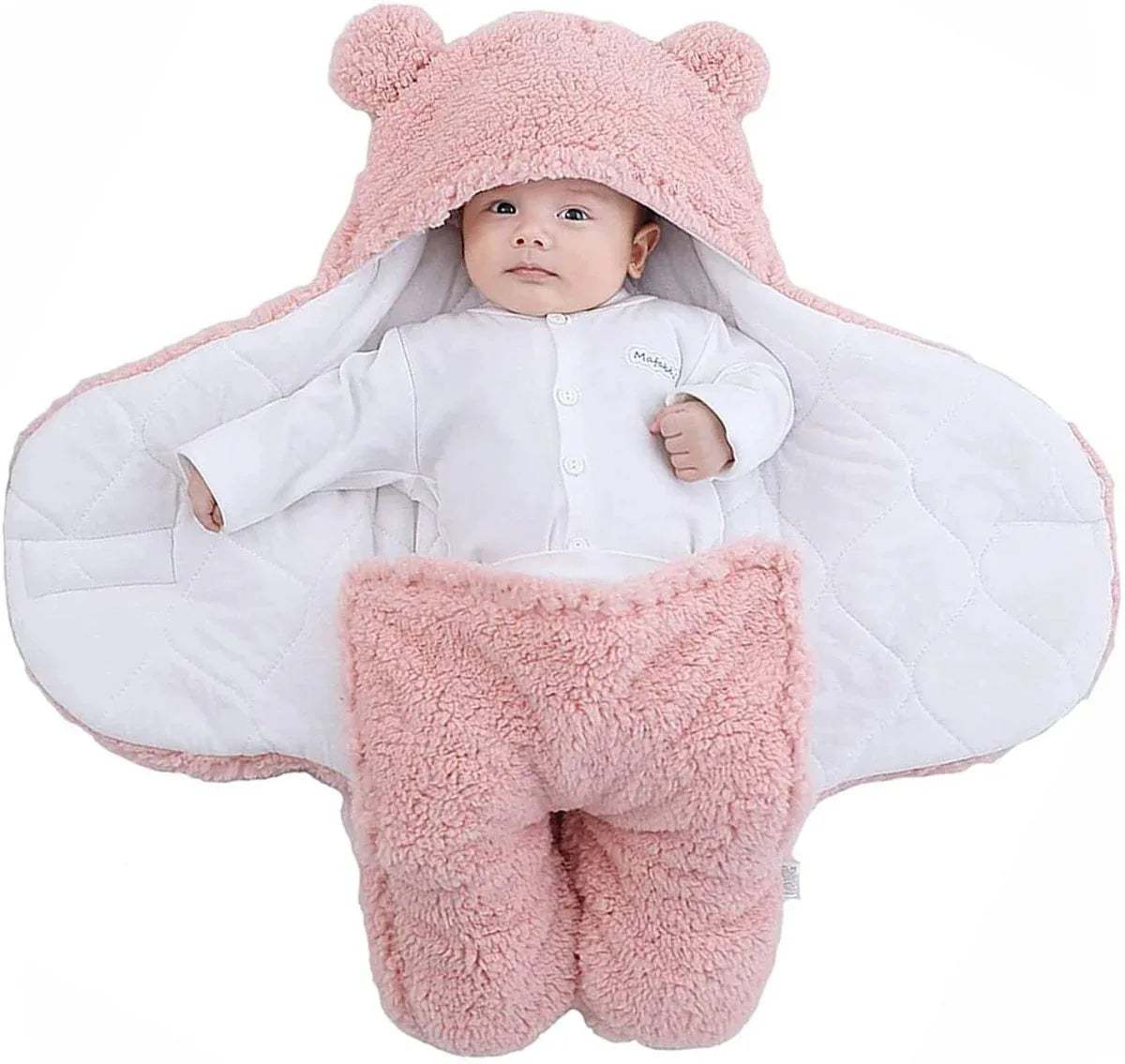Sacco Nanna Bébé Rassivo™ – Couverture en Polaire Ours d’Hiver - Rondor