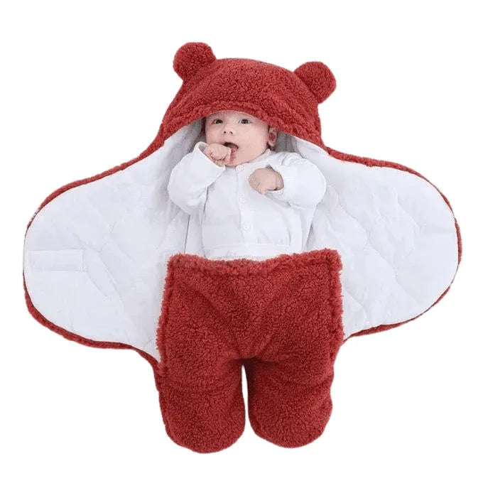 Sacco Nanna Bébé Rassivo™ – Couverture en Polaire Ours d’Hiver - Rondor