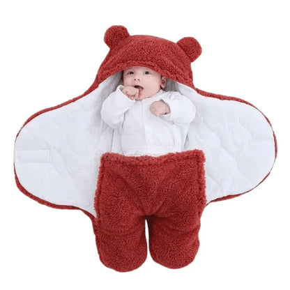 Sacco Nanna Bébé Rassivo™ – Couverture en Polaire Ours d’Hiver - Rondor