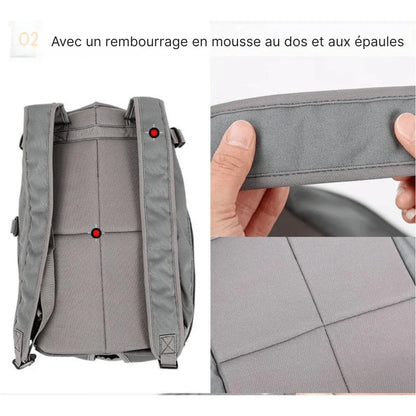 SacPorto - Sac à Dos pour Chien - Sac de Transport - Voyage - Rondor