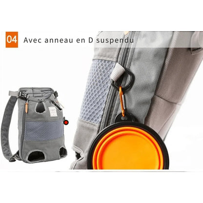 SacPorto - Sac à Dos pour Chien - Sac de Transport - Voyage - Rondor