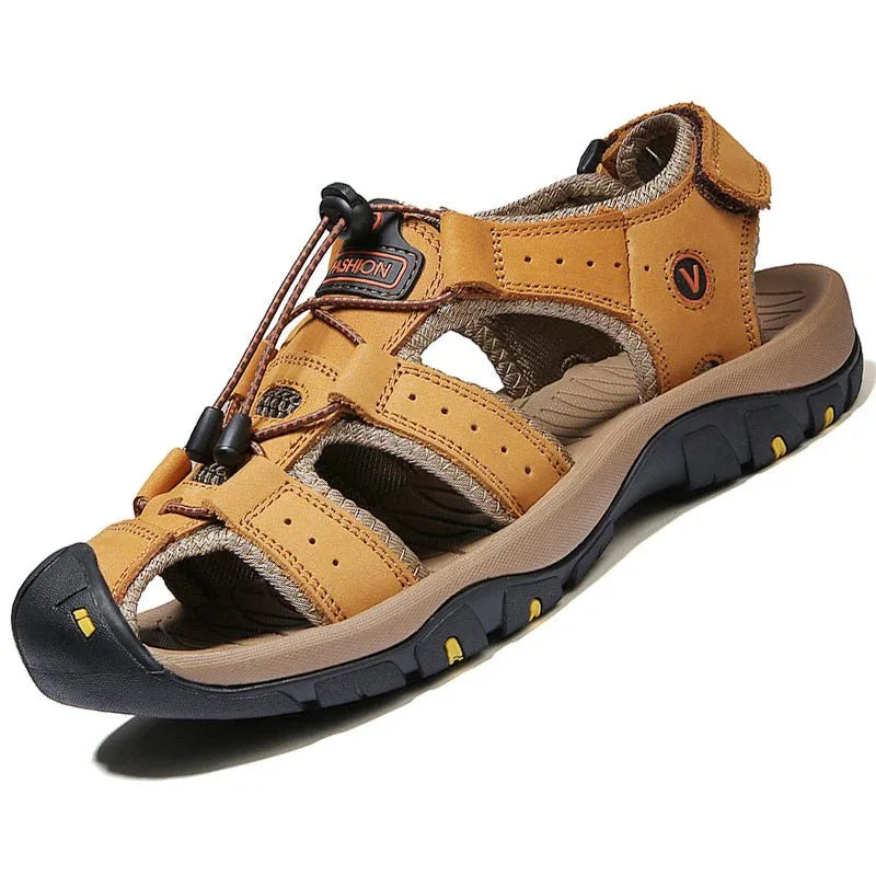 Sandales orthopédiques homme – confort pied et voûte plantaire - Rondor