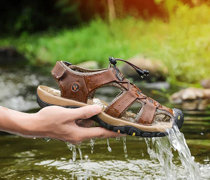 Sandales orthopédiques homme – confort pied et voûte plantaire - Rondor
