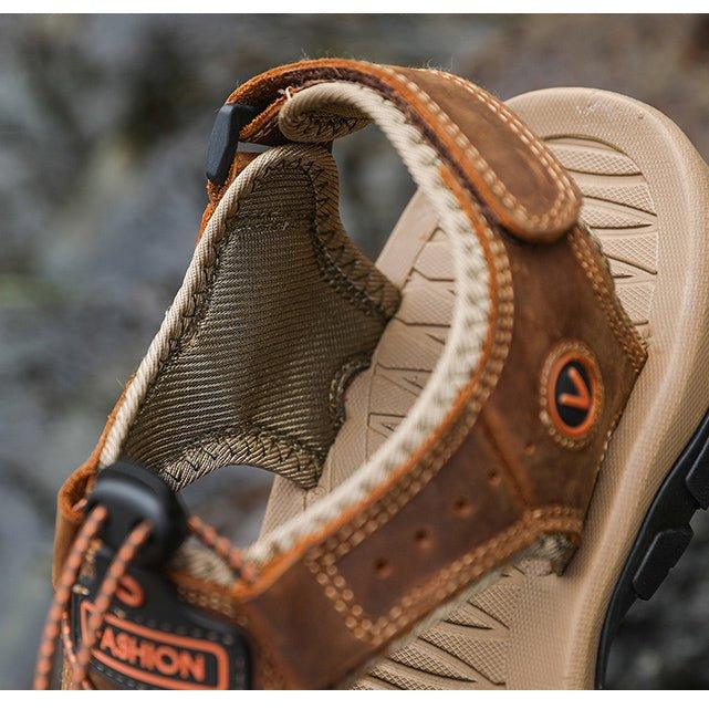 Sandales orthopédiques homme – confort pied et voûte plantaire - Rondor