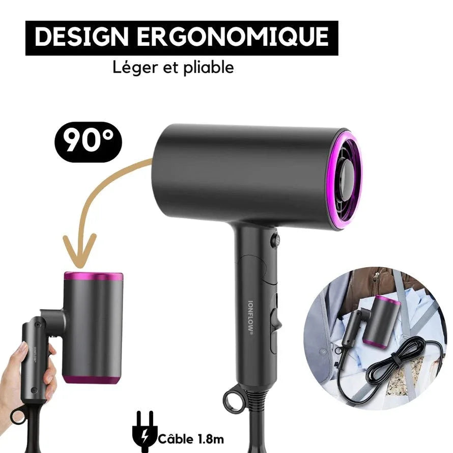 Sèche - Cheveux Ionique - IonFlow - Rondor
