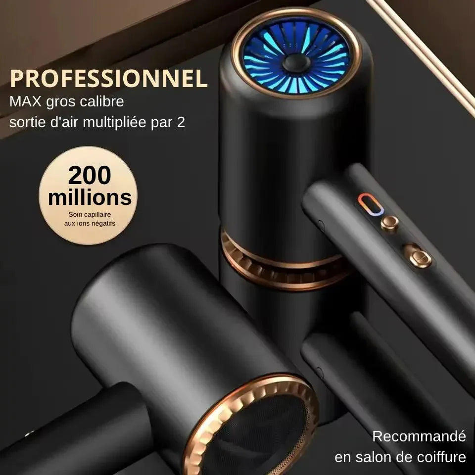 Sèche - cheveux PowerGloss 2400W – Technologie ionique & design élégant pour tous types de cheveux - Rondor