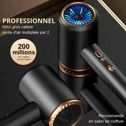Sèche - cheveux PowerGloss 2400W – Technologie ionique & design élégant pour tous types de cheveux - Rondor