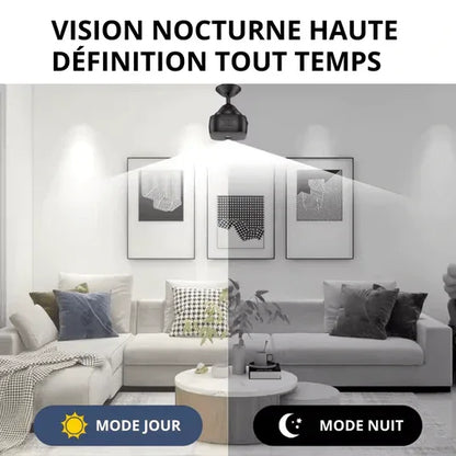 Sécurisez Votre Espace en Toute Simplicité avec Notre Mini Caméra Sans Fil - Rondor