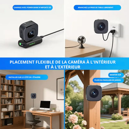 Sécurisez Votre Espace en Toute Simplicité avec Notre Mini Caméra Sans Fil - Rondor