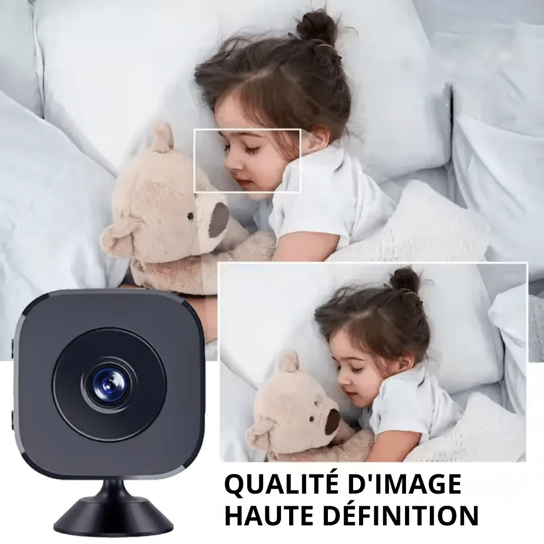 Sécurisez Votre Espace en Toute Simplicité avec Notre Mini Caméra Sans Fil - Rondor