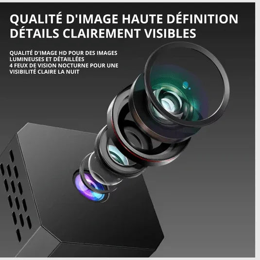 Sécurisez Votre Espace en Toute Simplicité avec Notre Mini Caméra Sans Fil - Rondor