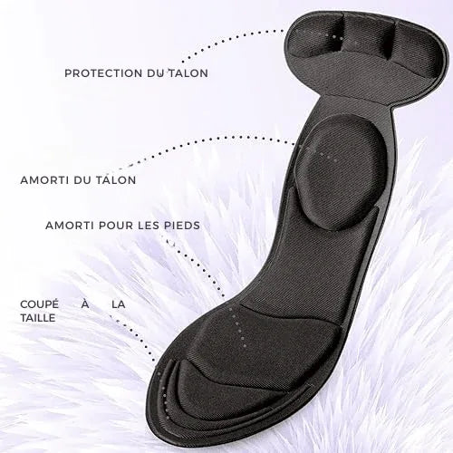 Semelles anti - douleur talons et plante – confort et amorti quotidien - Rondor