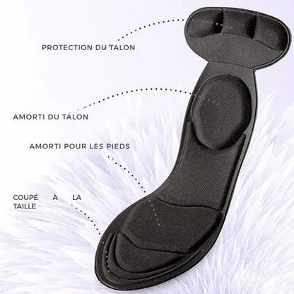 Semelles anti - douleur talons et plante – confort et amorti quotidien - Rondor