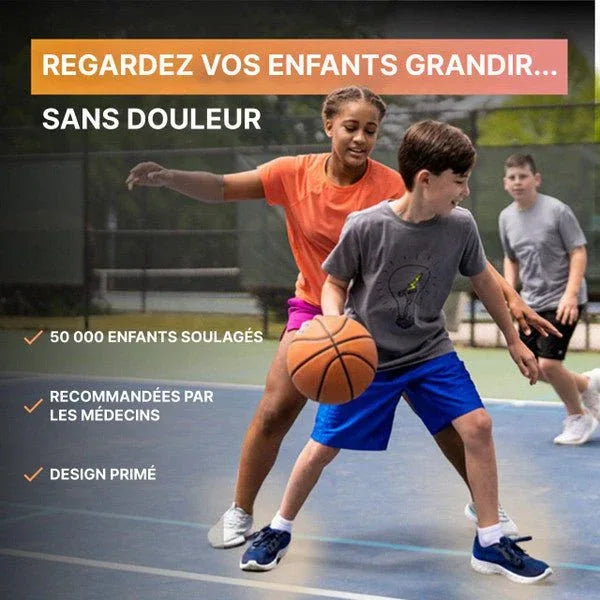 Semelles Orthopédiques Enfant Soutien de la Voûte Plantaire - Rondor