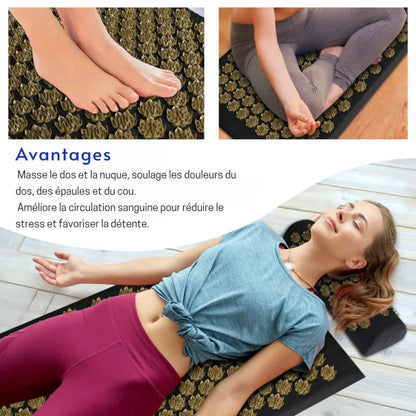SereniMat™ Tapis Bien - être Acupression Corps Entier - Rondor