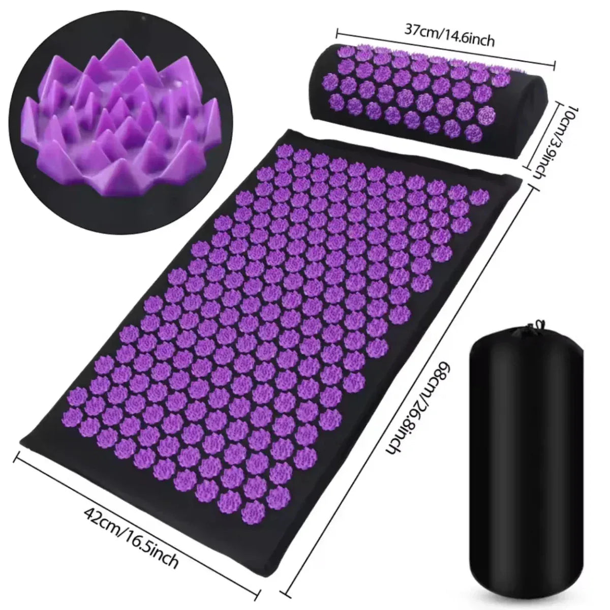 SereniMat™ Tapis Bien - être Acupression Corps Entier - Rondor