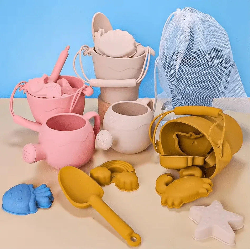 SET JEU DE PLAGE ENFANT DESIGN - SILICONE - Rondor