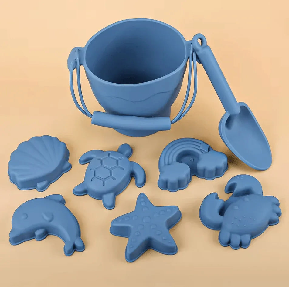 SET JEU DE PLAGE ENFANT DESIGN - SILICONE - Rondor