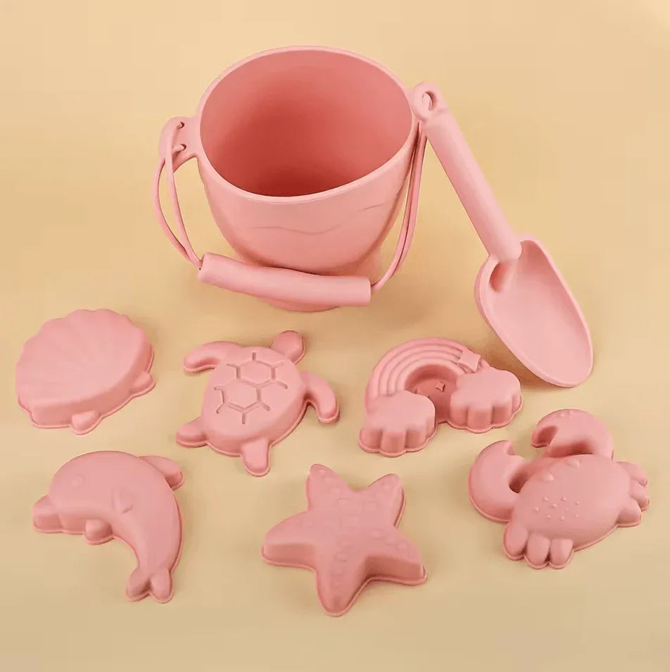 SET JEU DE PLAGE ENFANT DESIGN - SILICONE - Rondor