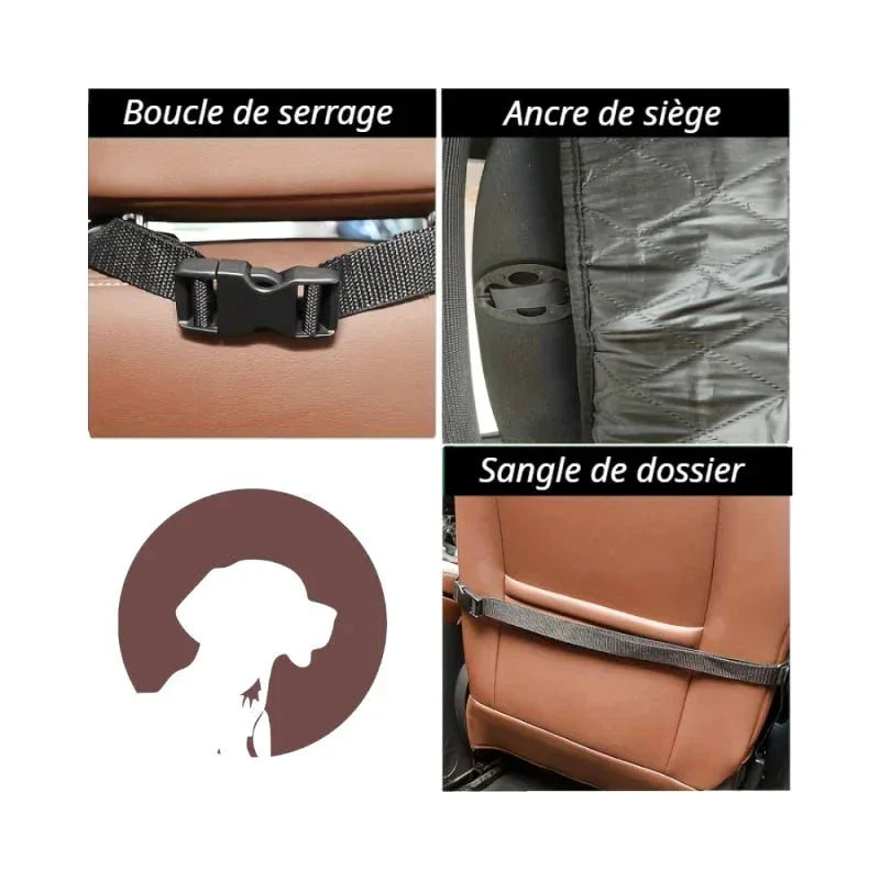 Siège Voiture Chien Universel – Sécurité, Confort et Protection Auto - Rondor